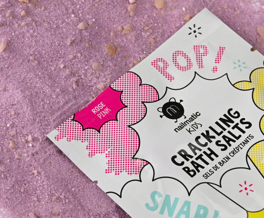 SELS DE BAIN ENFANT ROSE
