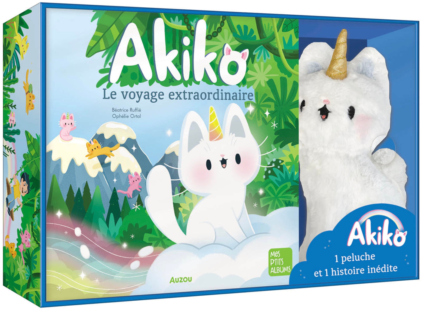 COFFRET PELUCHE AKIKO - LE VOYAGE EXTRAORDINAIRE