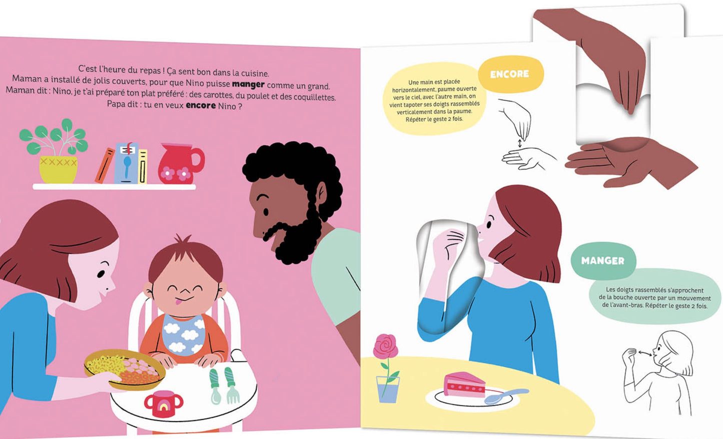 JE SIGNE AVEC BÉBÉ