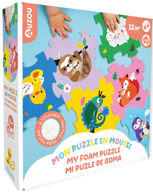 MON PUZZLE EN MOUSSE À TOUCHER