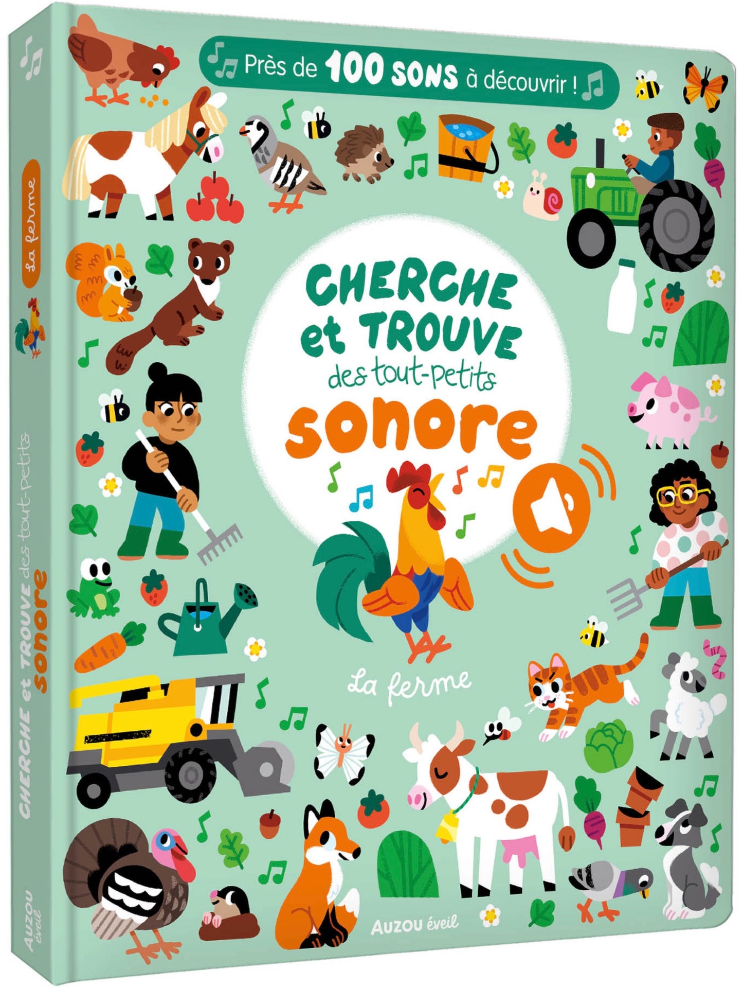 CHERCHE ET TROUVE DES TOUT-PETITS SONORE - LA FERME