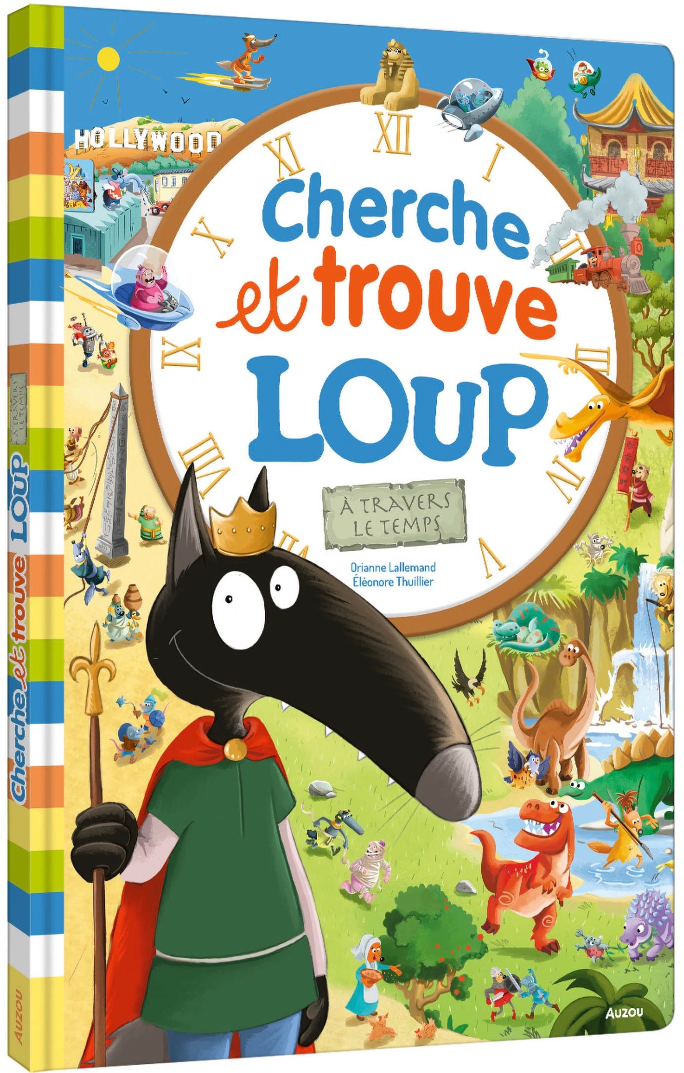 CHERCHE ET TROUVE LOUP - À TRAVERS LE TEMPS