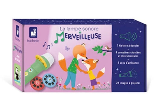 LAMPE SONORE MERVEILLEUSE - L'HEURE DES BISOUS