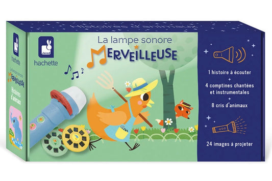 LAMPE SONORE MERVEILLEUSE - HISTOIRE D'ANIMAUX