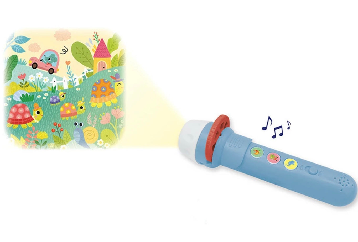 LAMPE SONORE MERVEILLEUSE - HISTOIRE D'ANIMAUX