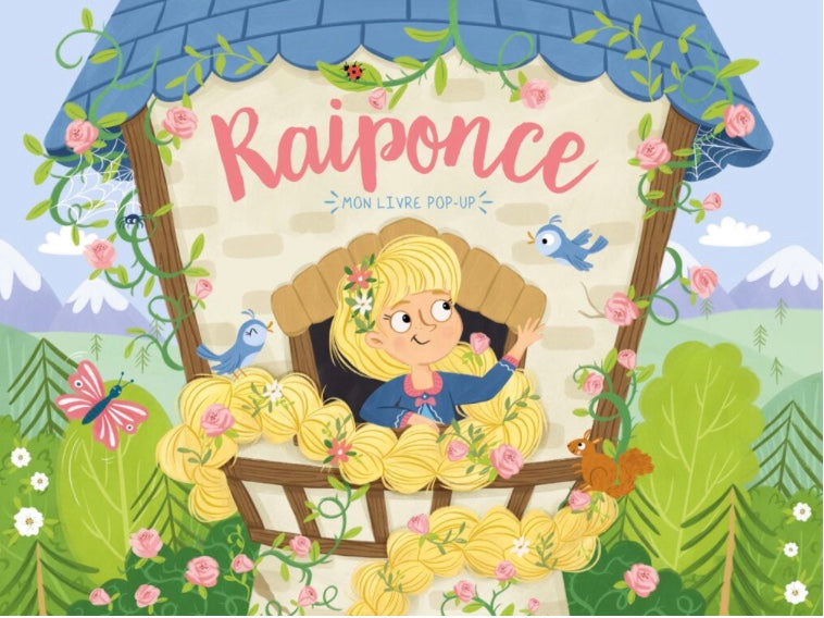 MON LIVRE POP-UP - RAIPONCE