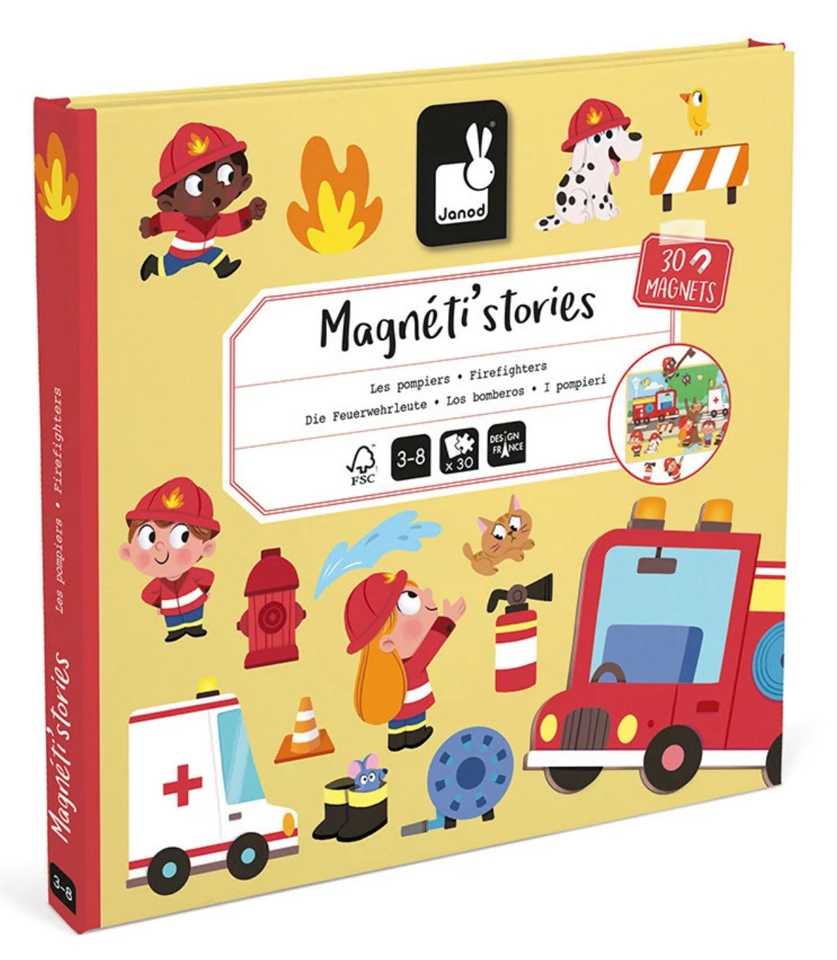 MAGNÉTI'STORIES - LES POMPIERS