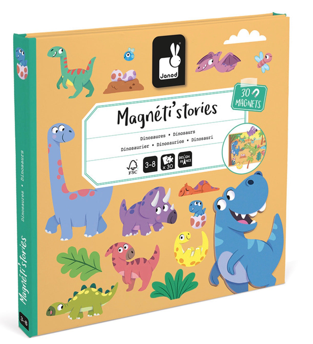 MAGNÉTI'STORIES - DINOSAURES