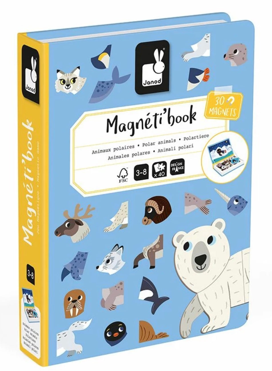 MAGNÉTI'BOOK ANIMAUX POLAIRES