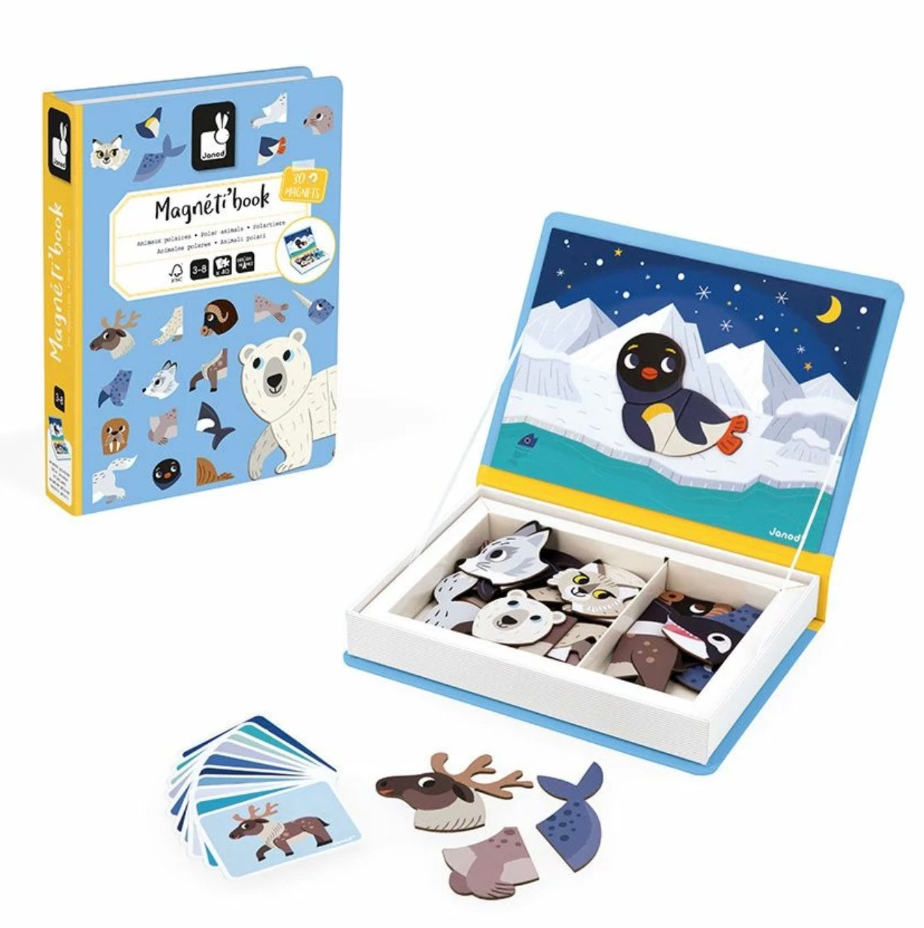 MAGNÉTI'BOOK ANIMAUX POLAIRES