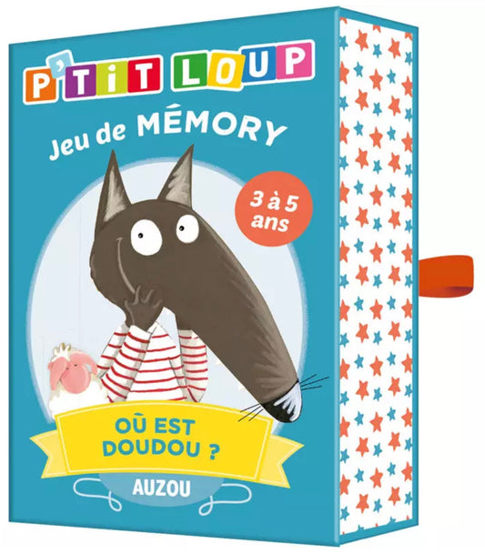 JEU DE MÉMORY - P'TIT LOUP - OÙ EST DOUDOU ?
