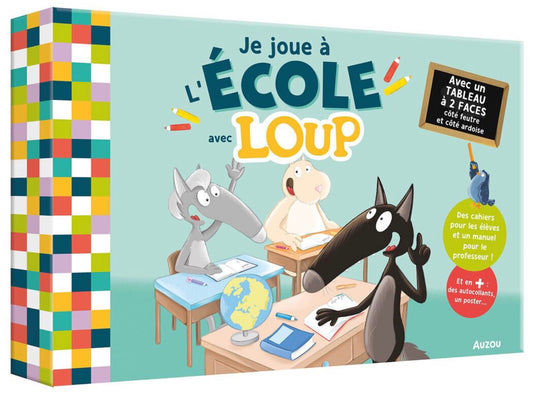 JE JOUE À L'ÉCOLE AVEC LOUP