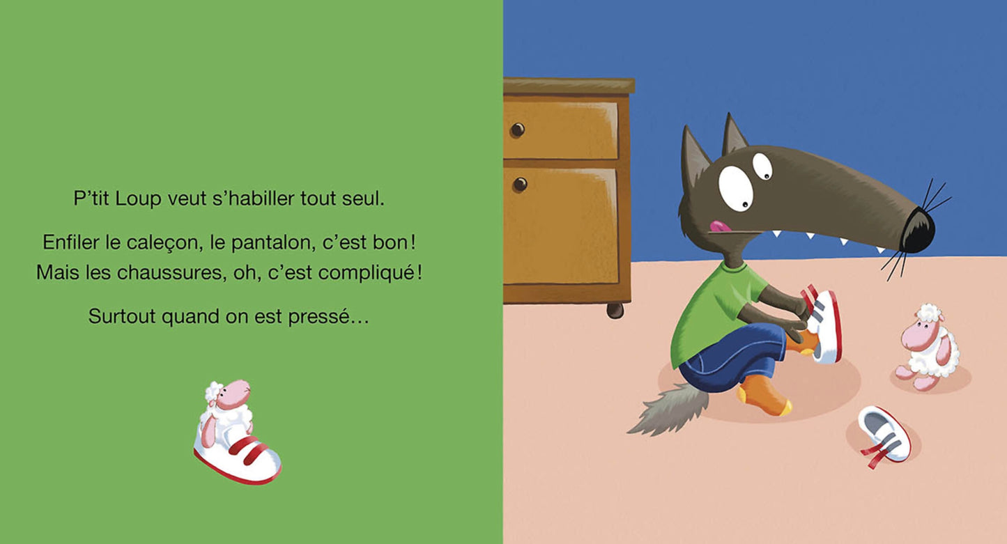 P'TIT LOUP VEUT TOUT FAIRE COMME UN GRAND