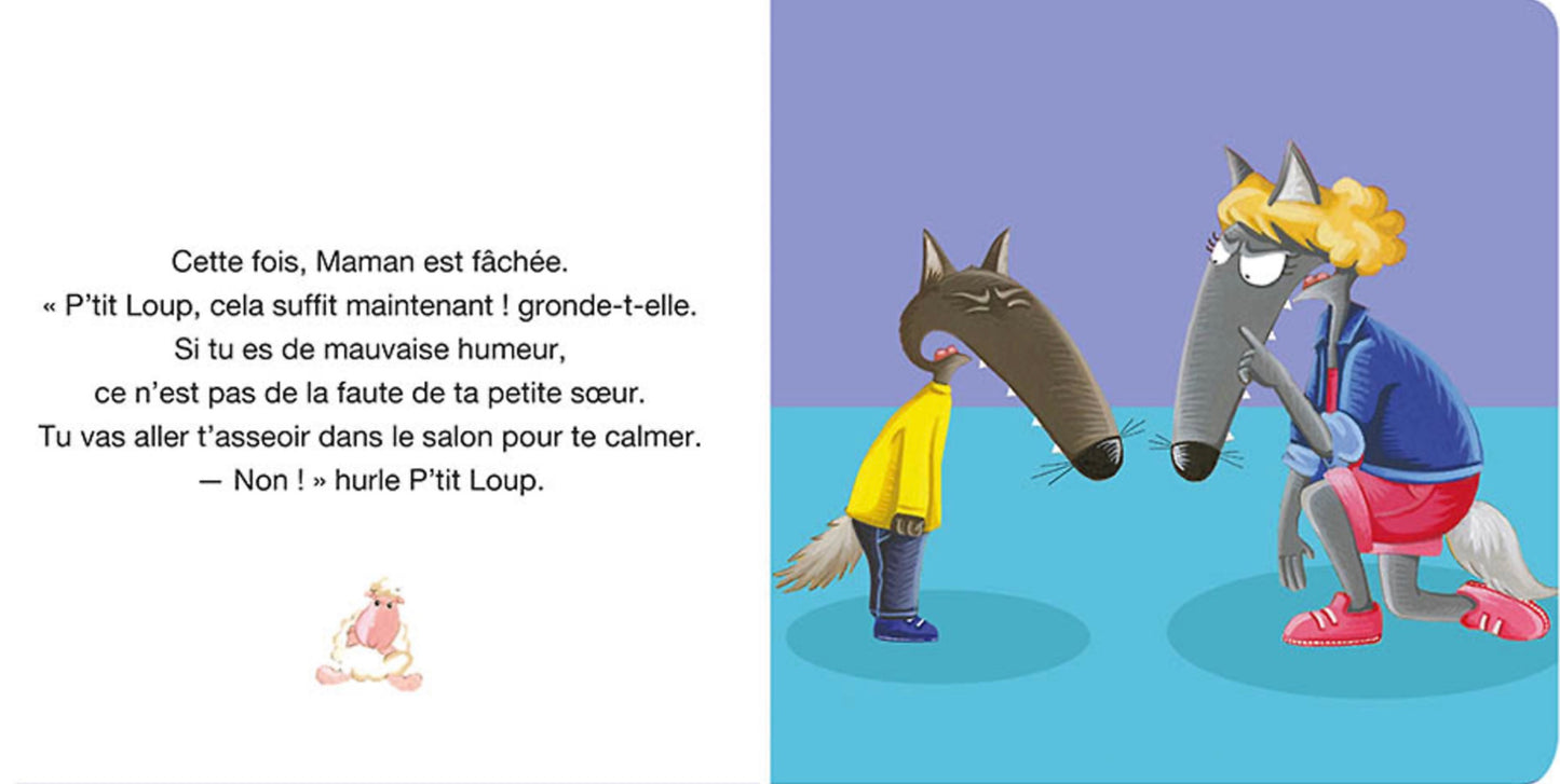 P'TIT LOUP FAIT UNE COLÈRE