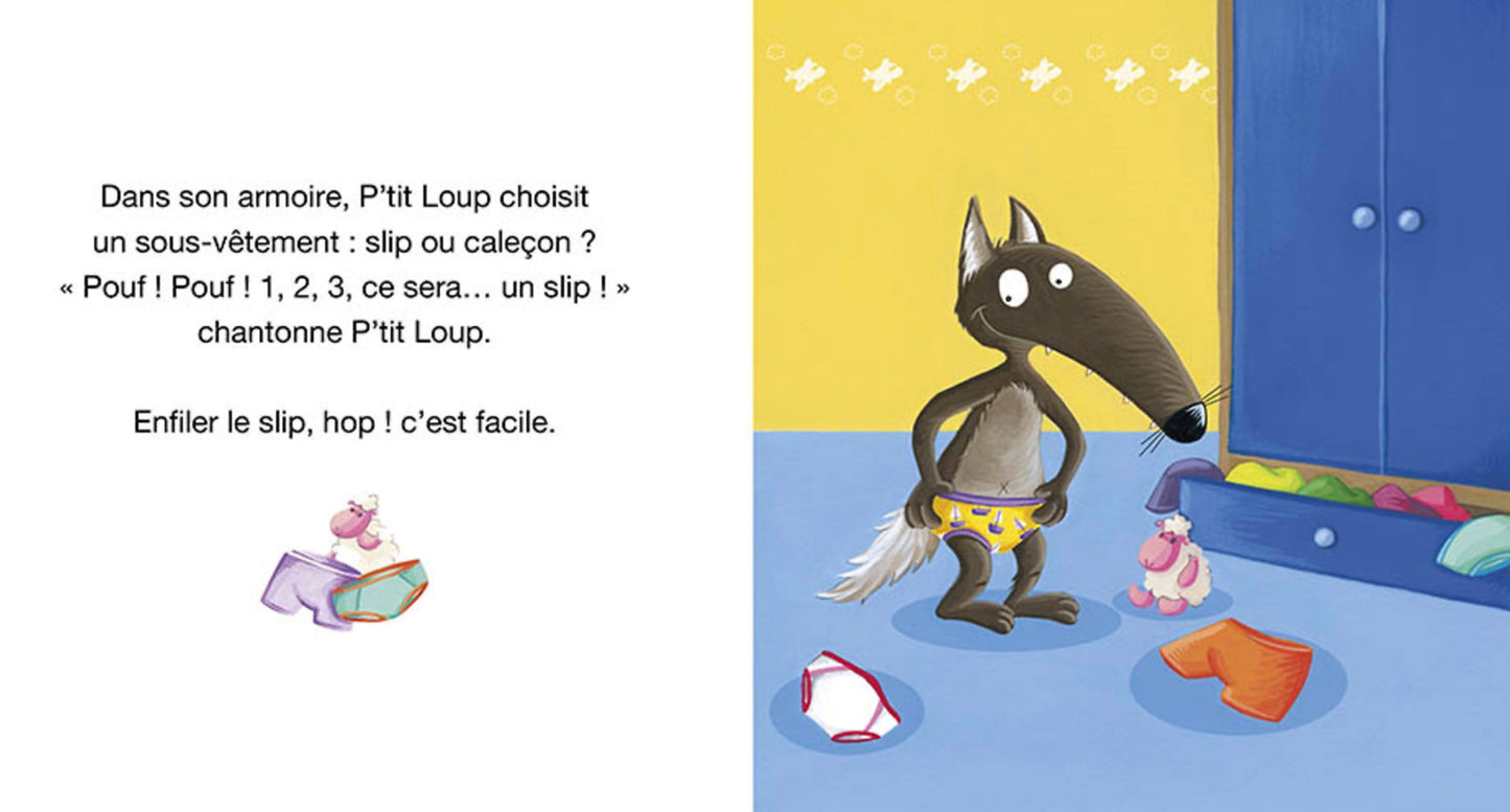 P'TIT LOUP S'HABILLE TOUT SEUL