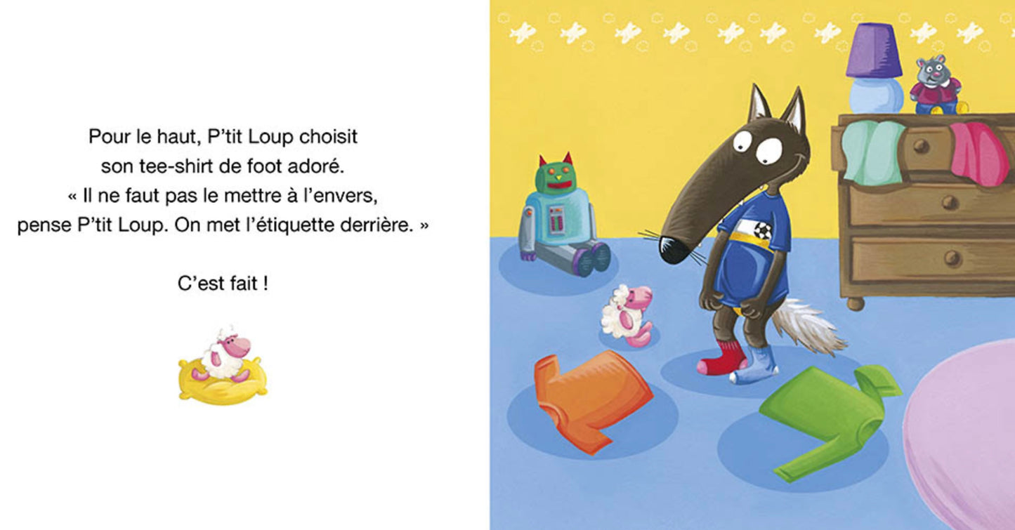 P'TIT LOUP S'HABILLE TOUT SEUL