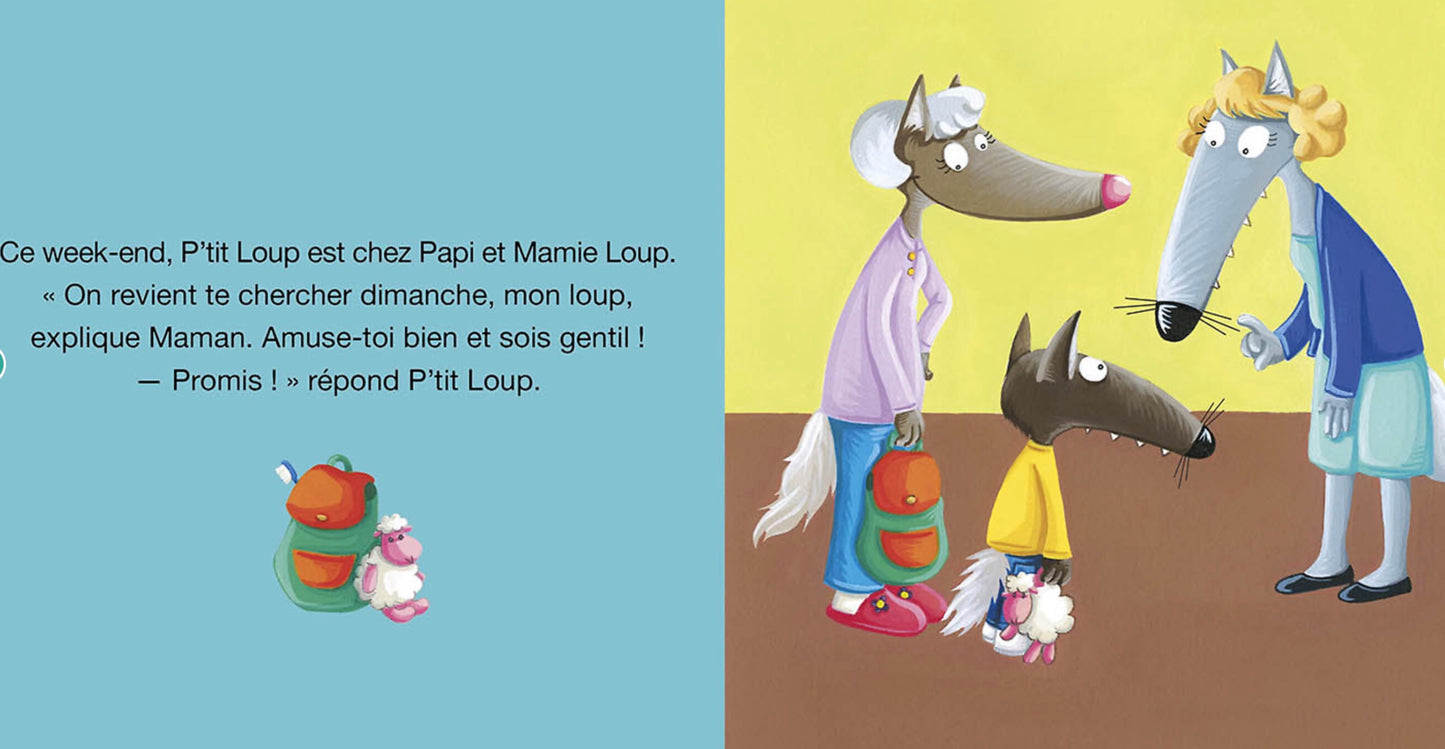 P'TIT LOUP VA CHEZ PAPI ET MAMIE
