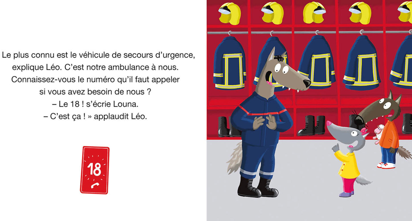 P'TIT LOUP VEUT DEVENIR POMPIER