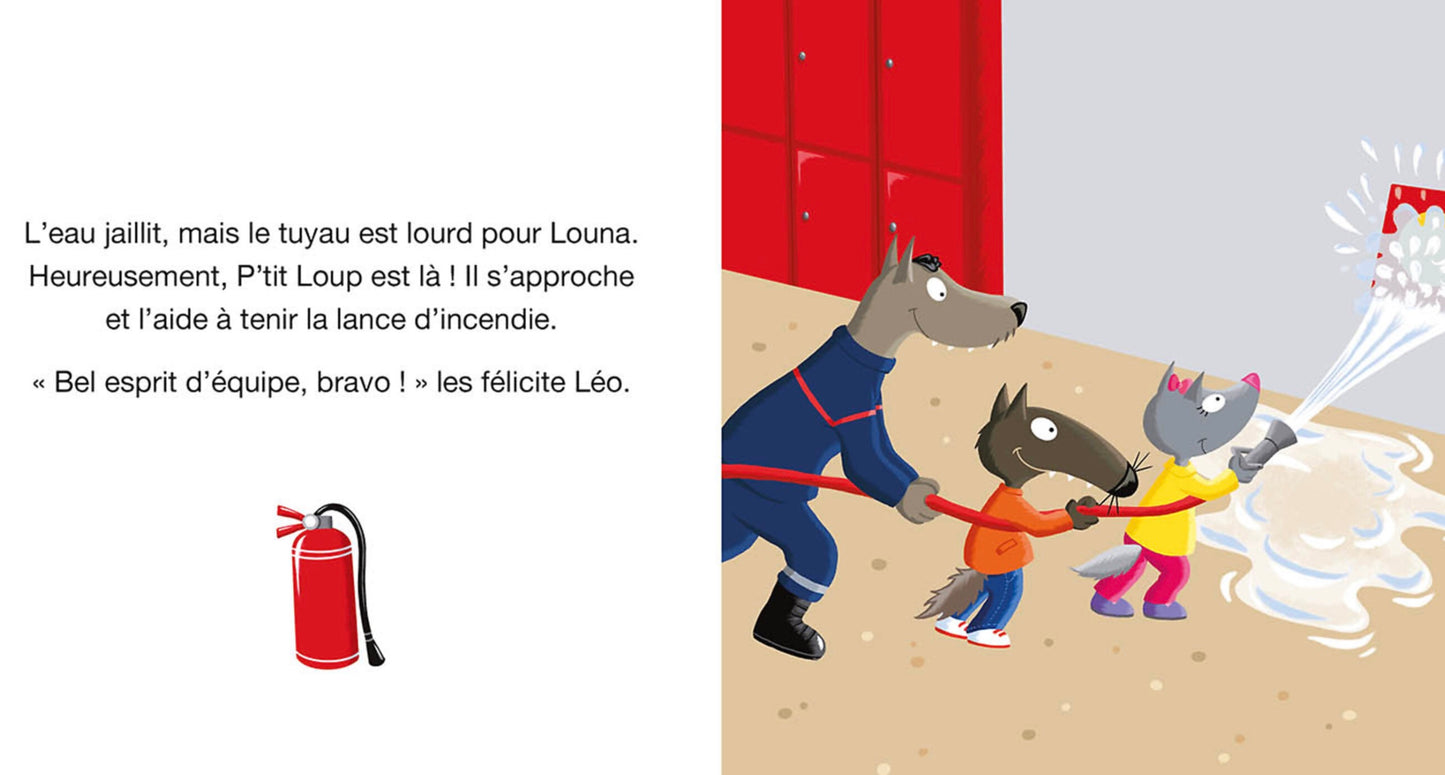 P'TIT LOUP VEUT DEVENIR POMPIER