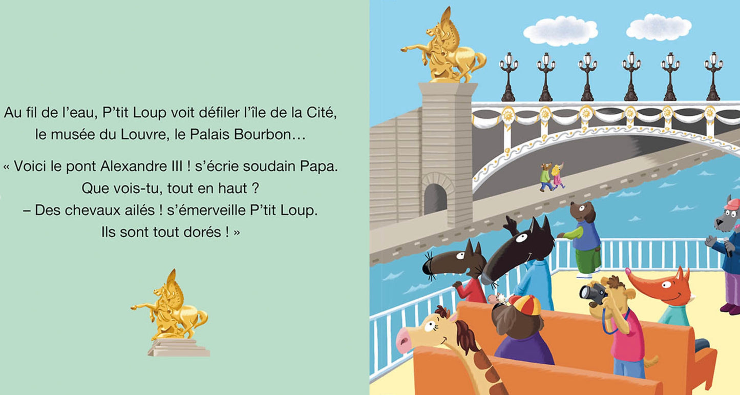 P'TIT LOUP VISITE PARIS