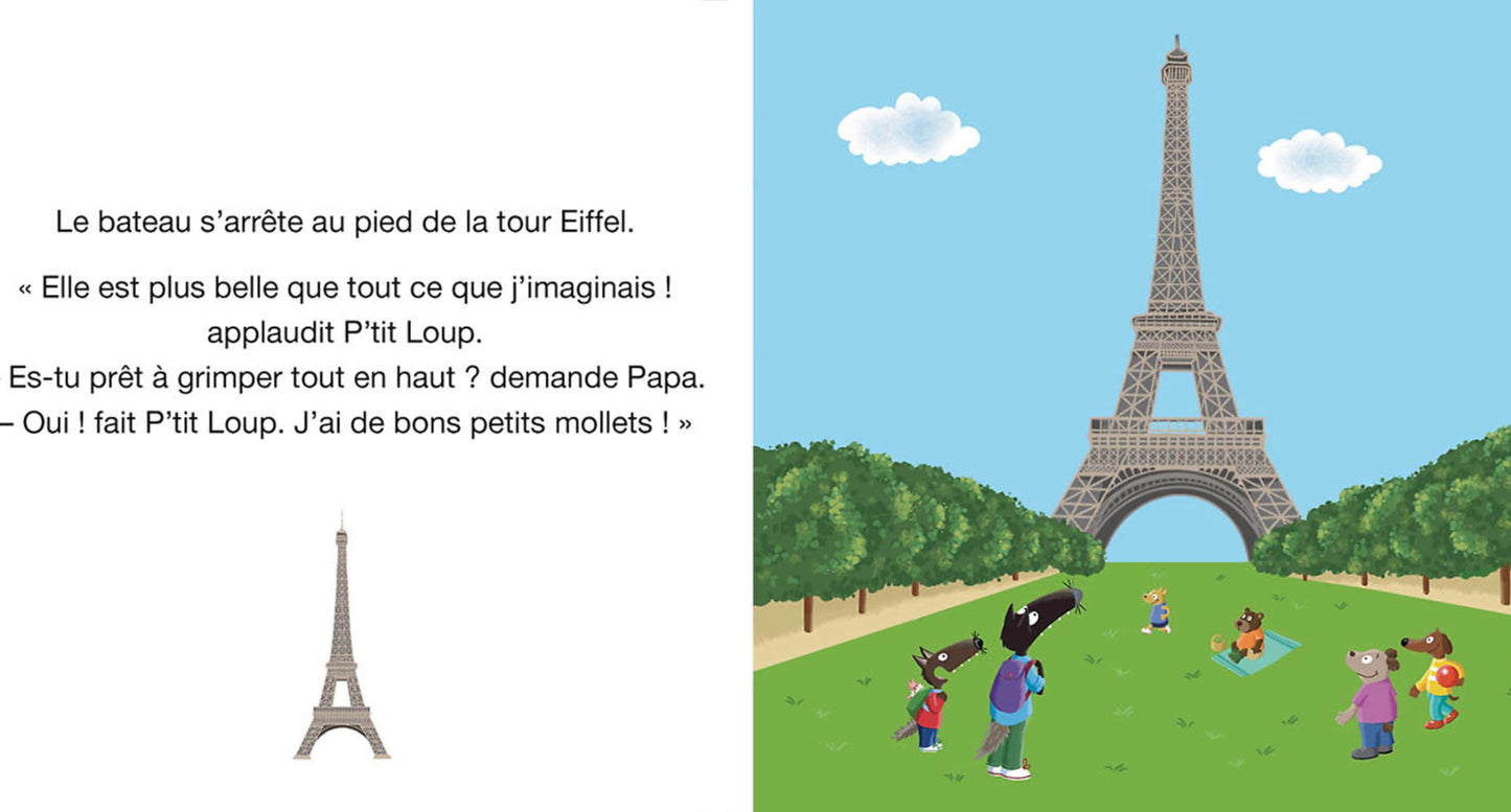 P'TIT LOUP VISITE PARIS