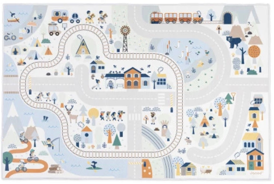 TAPIS AVEC CIRCUIT VALLÉE BLANCHE