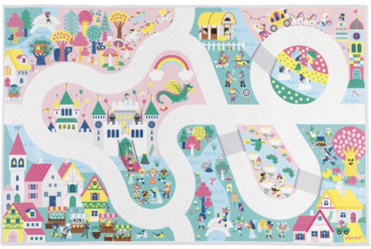 TAPIS AVEC CIRCUIT ROYAUME ENCHANTÉ
