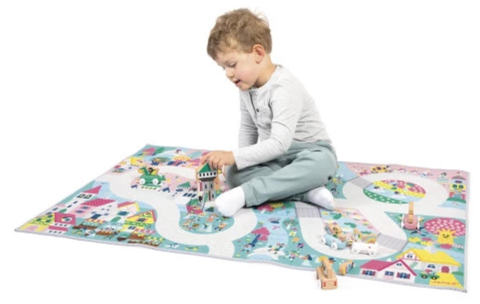 TAPIS AVEC CIRCUIT ROYAUME ENCHANTÉ