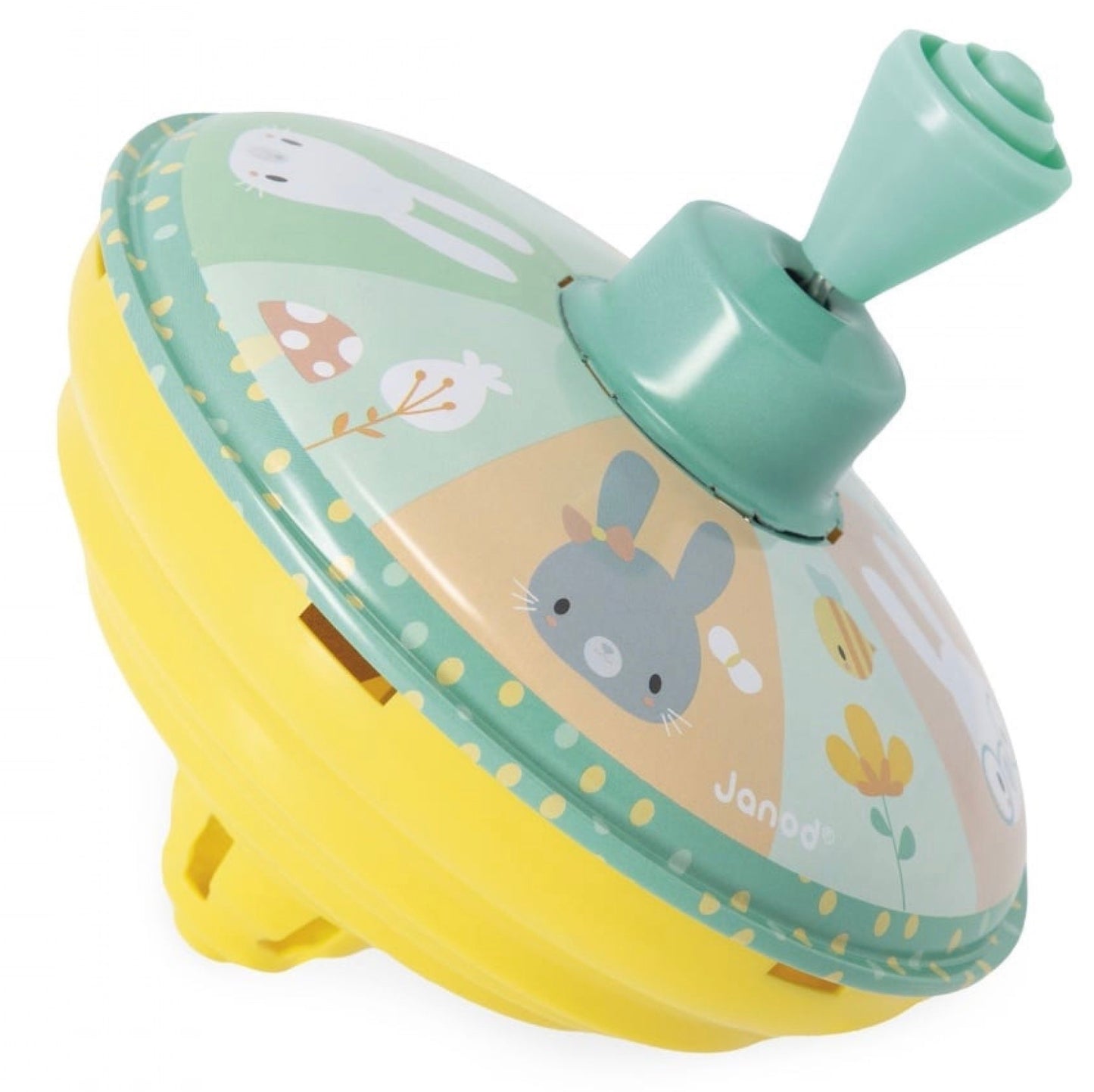 TOUPIE MÉTAL LAPINS