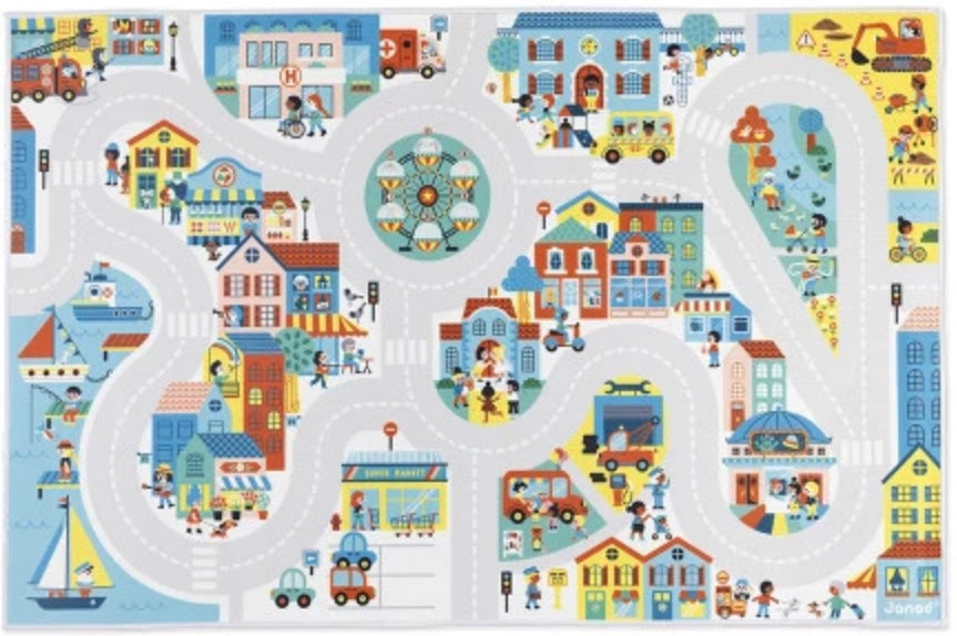 TAPIS AVEC CIRCUIT VILLE