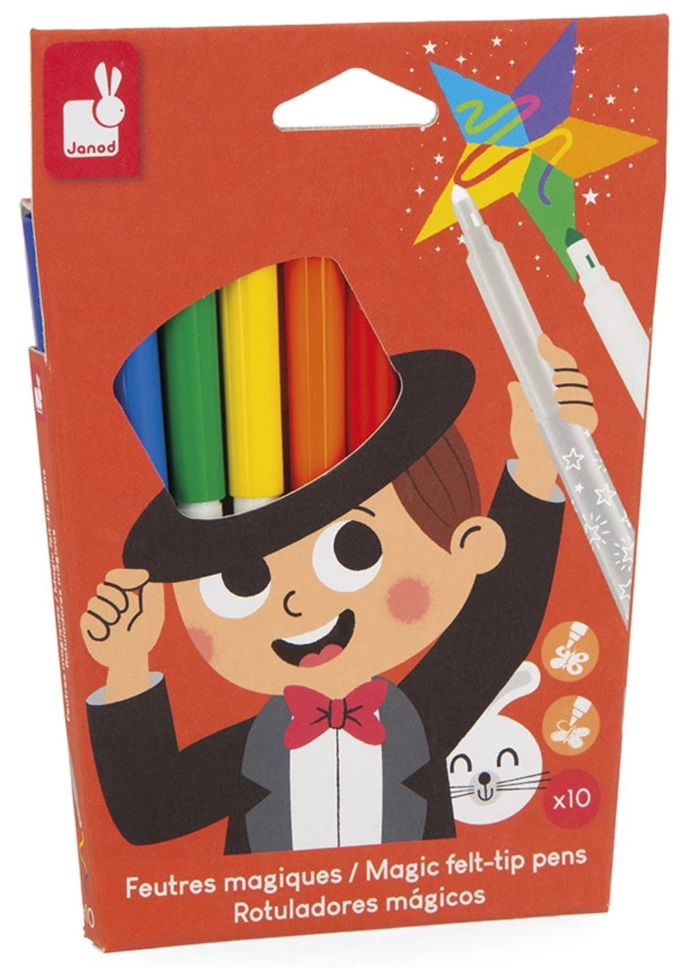 FEUTRES MAGIQUES X 10
