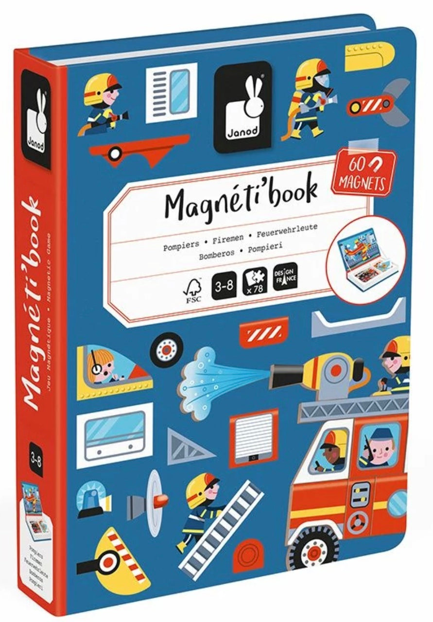 MAGNÉTI'BOOK POMPIERS