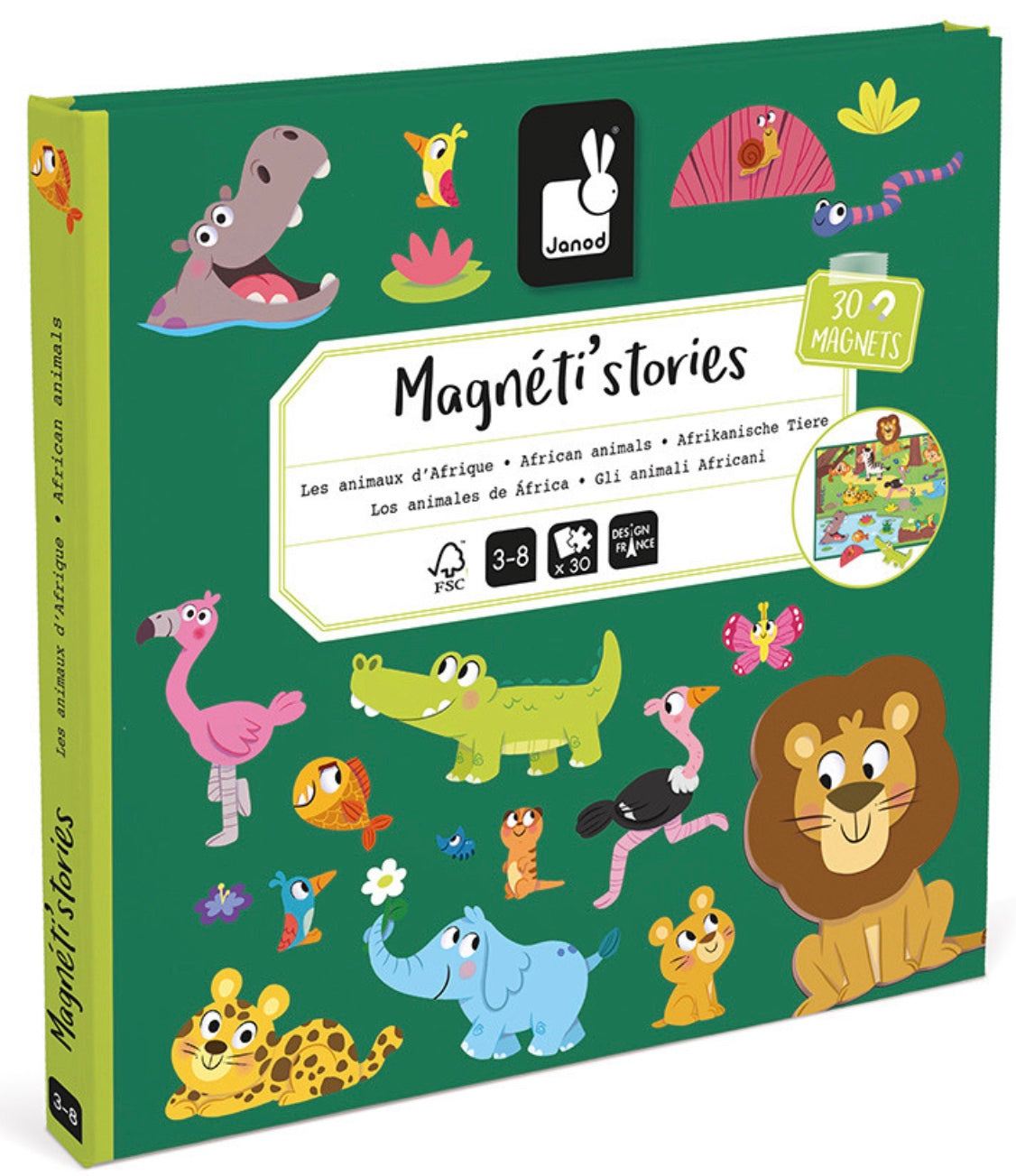 MAGNÉTI'STORIES - LES ANIMAUX D'AFRIQUE