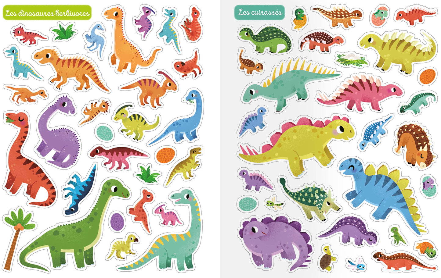 MES TOUT PREMIERS AUTOCOLLANTS - MES 250 AUTOCOLLANTS DINOSAURES *