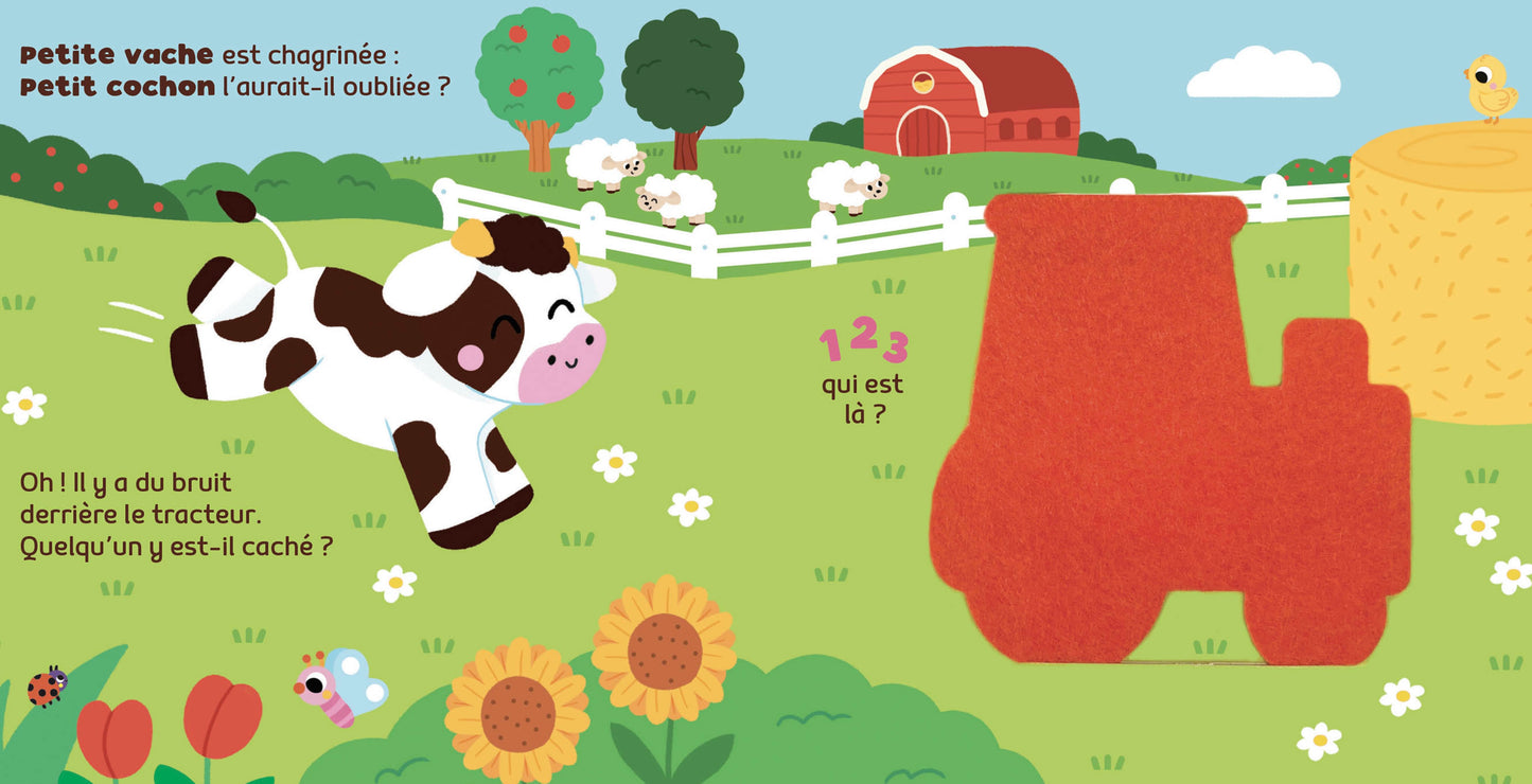 1, 2, 3, QUI EST LÀ ? - PETITE VACHE *