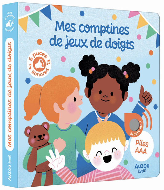 MES PREMIERS SONORES - MES COMPTINES DE JEUX DE DOIGTS *