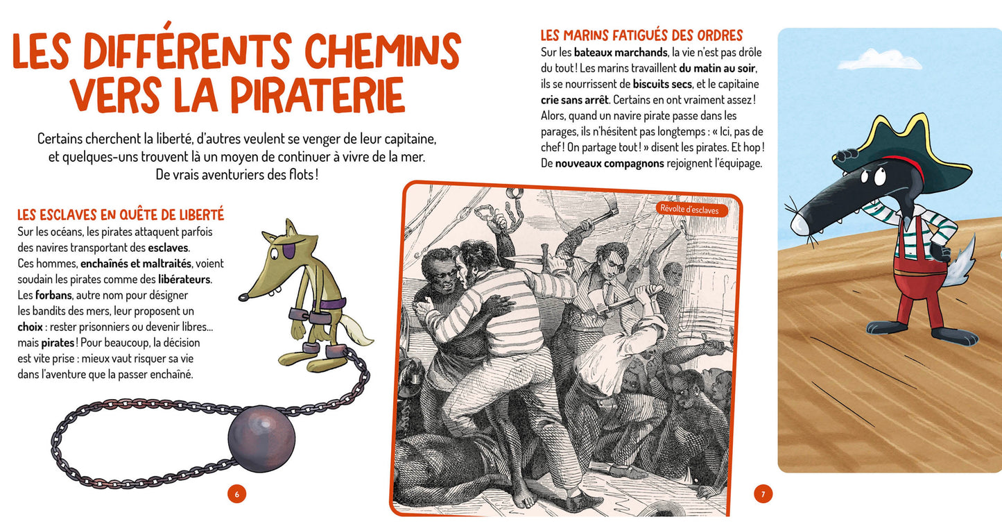 LES QUESTIONS DE LOUP - LES PIRATES *