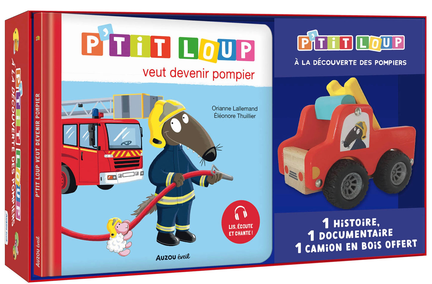 P'TIT LOUP - À LA DÉCOUVERTE DES POMPIERS