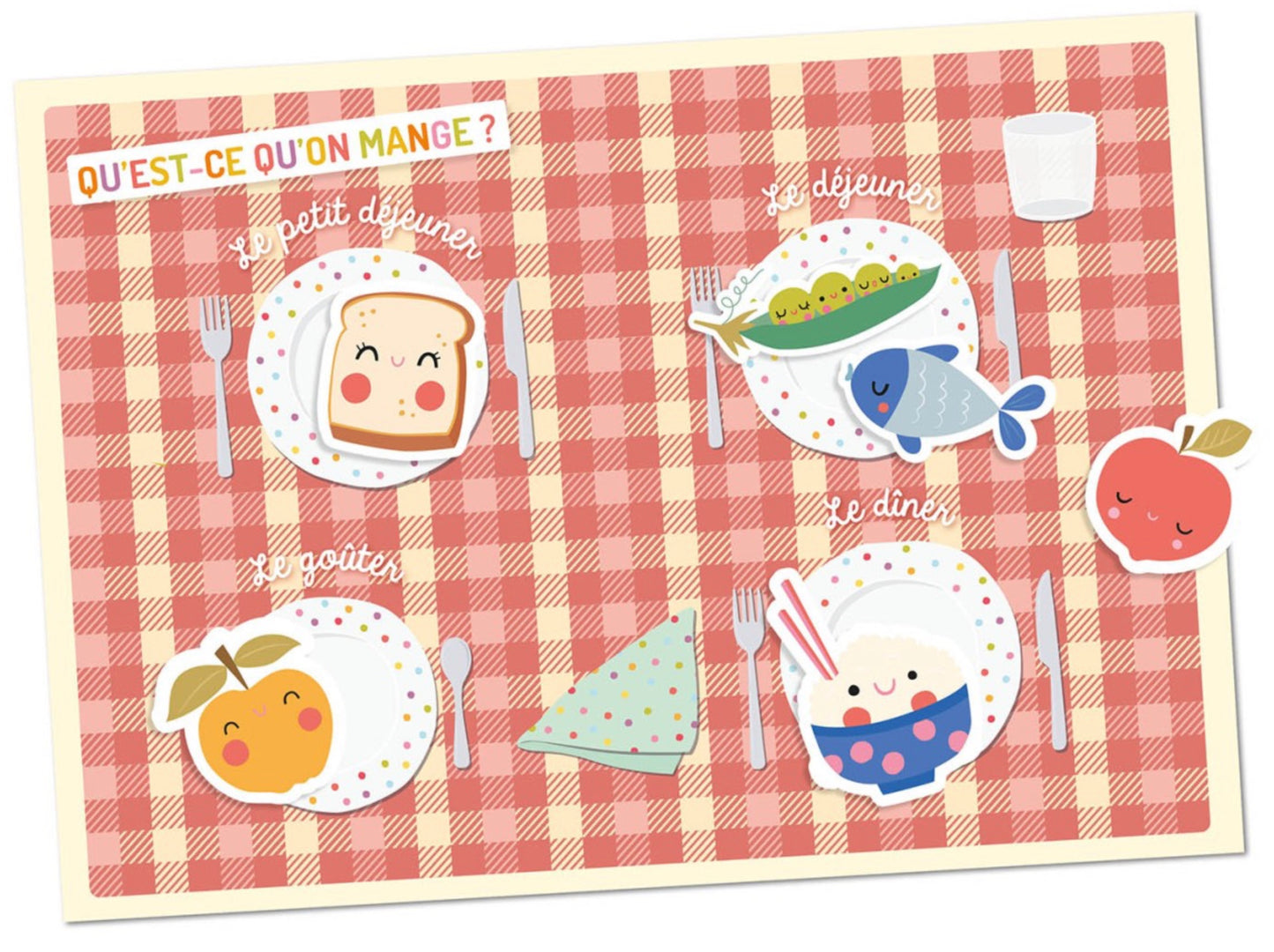 MA POCHETTE D'AIMANTS - DANS MON ASSIETTE