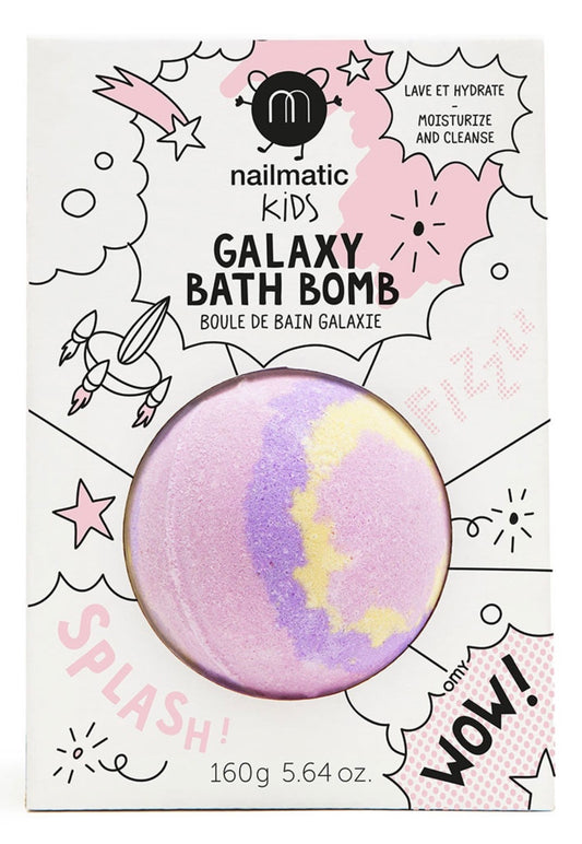 BOULE DE BAIN EFFERVESCENTE - SUPERNOVA ROSE JAUNE VIOLET