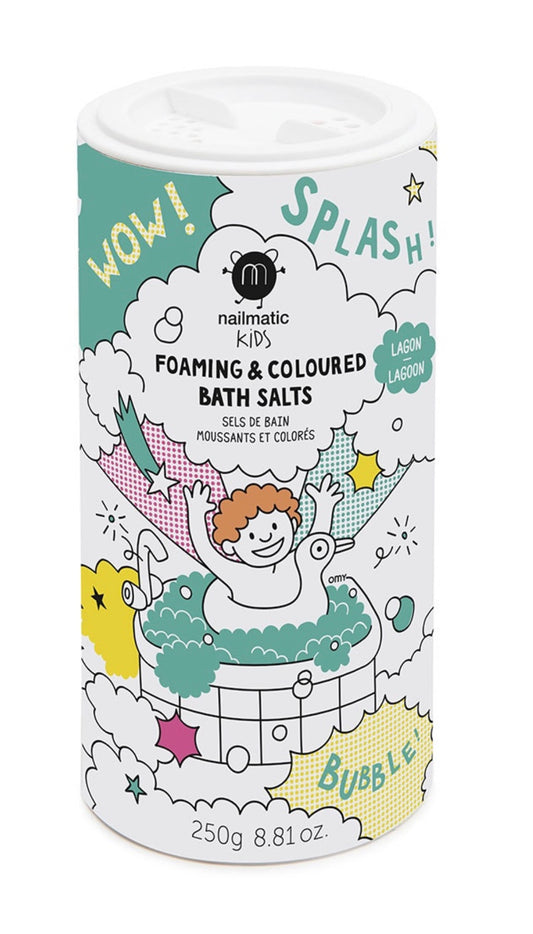 SELS DE BAIN MOUSSANTS ET COLORÉS - VERT