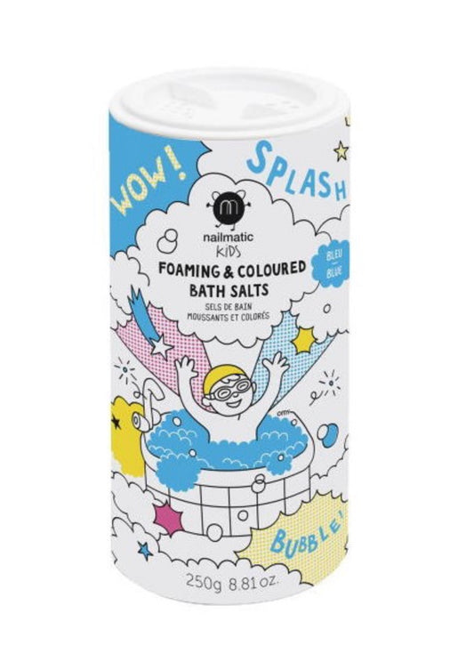 SELS DE BAIN MOUSSANTS ET COLORÉS - BLEU