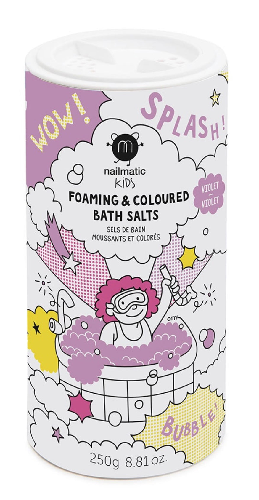 SELS DE BAIN MOUSSANTS ET COLORÉS - ROSE