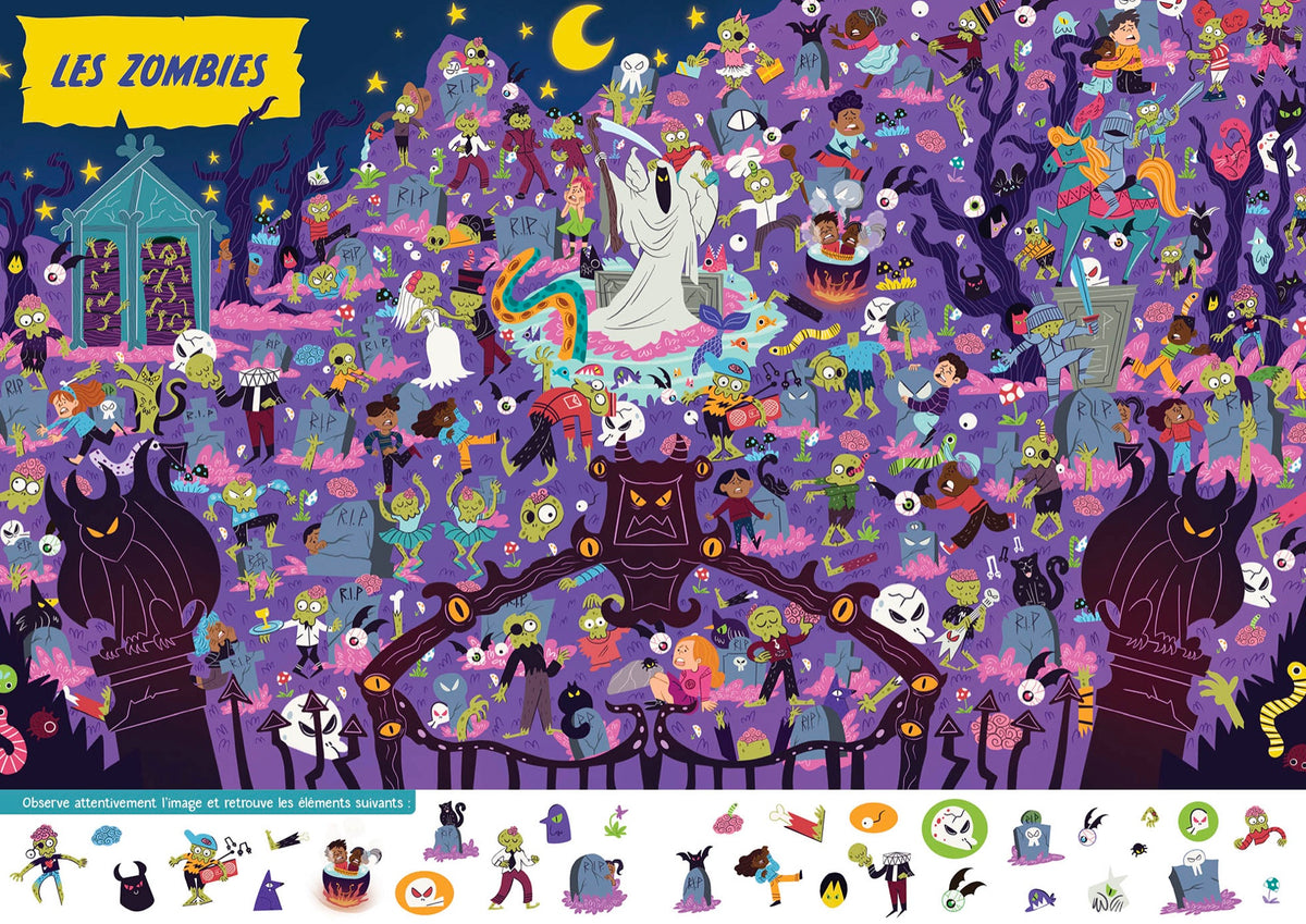 CHERCHE ET TROUVE - QUI FAIT PEUR