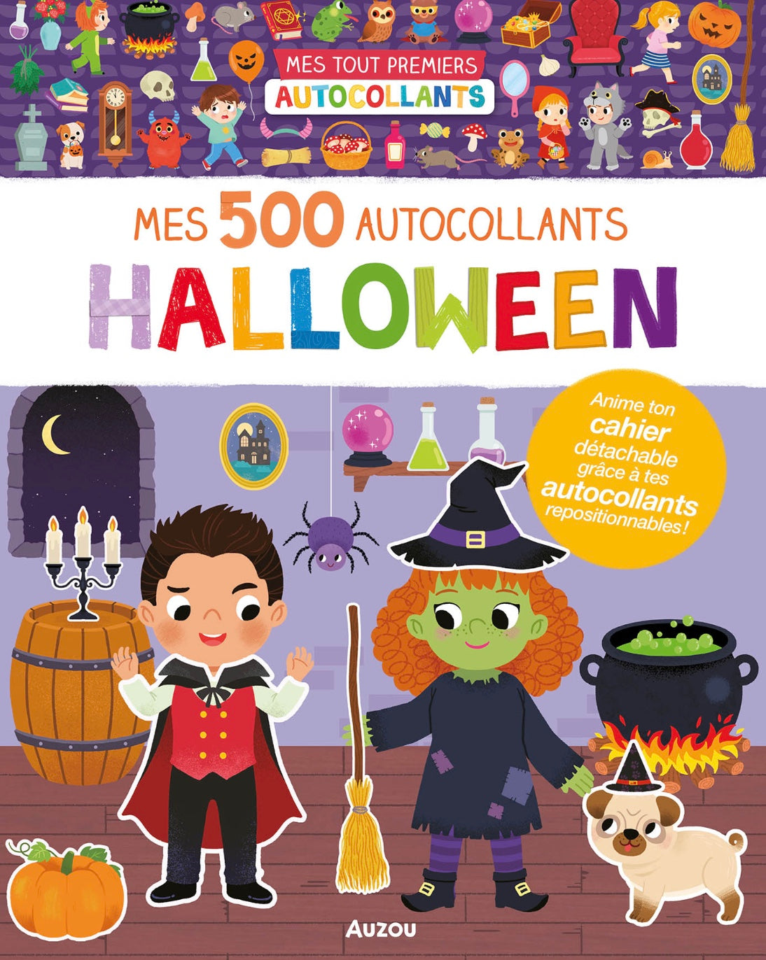 MES TOUT PREMIERS AUTOCOLLANTS - MES 500 AUTOCOLLANTS HALLOWEEN