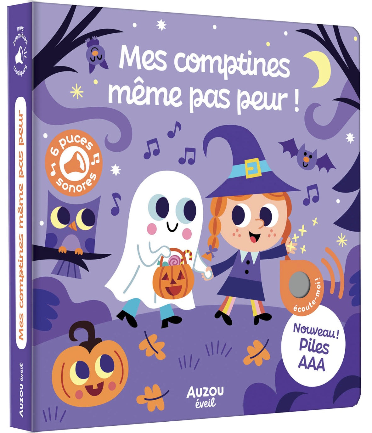 MES PREMIERS SONORES - MES COMPTINES MÊME PAS PEUR !