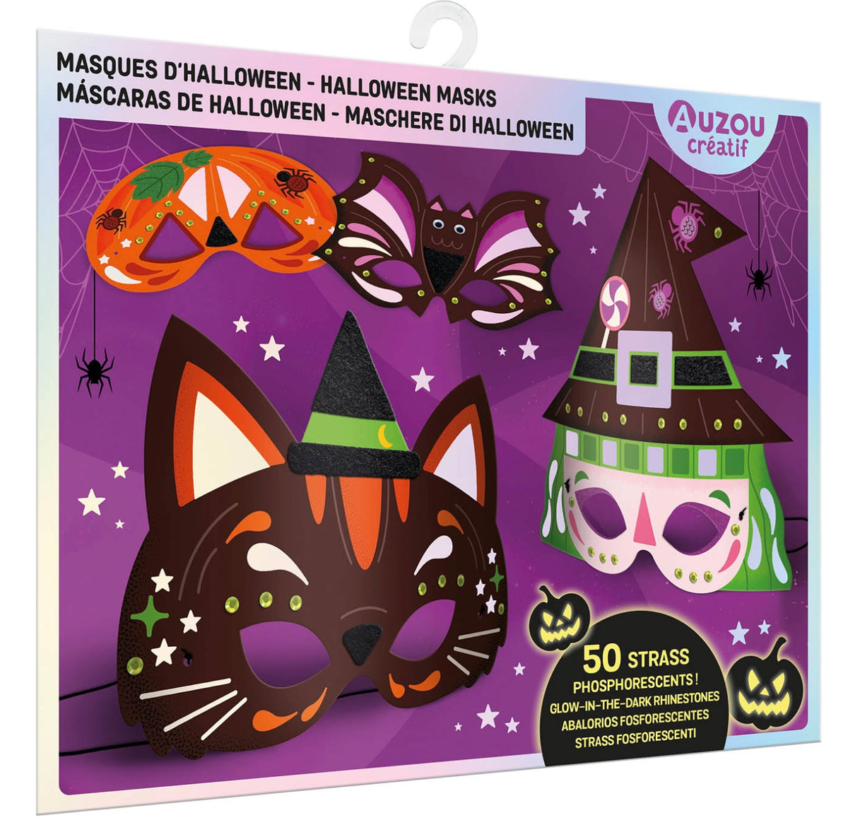 MA POCHETTE D'ARTISTE - MASQUES D'HALLOWEEN