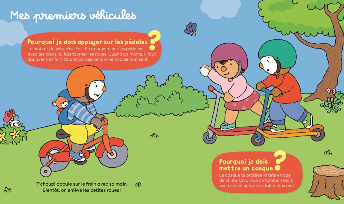 LES POURQUOI DE T'CHOUPI - LES VÉHICULES