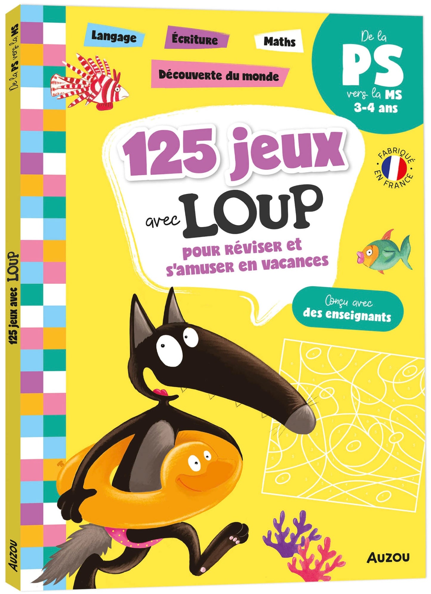 125 JEUX AVEC LOUP - DE LA PS VERS LA MS *