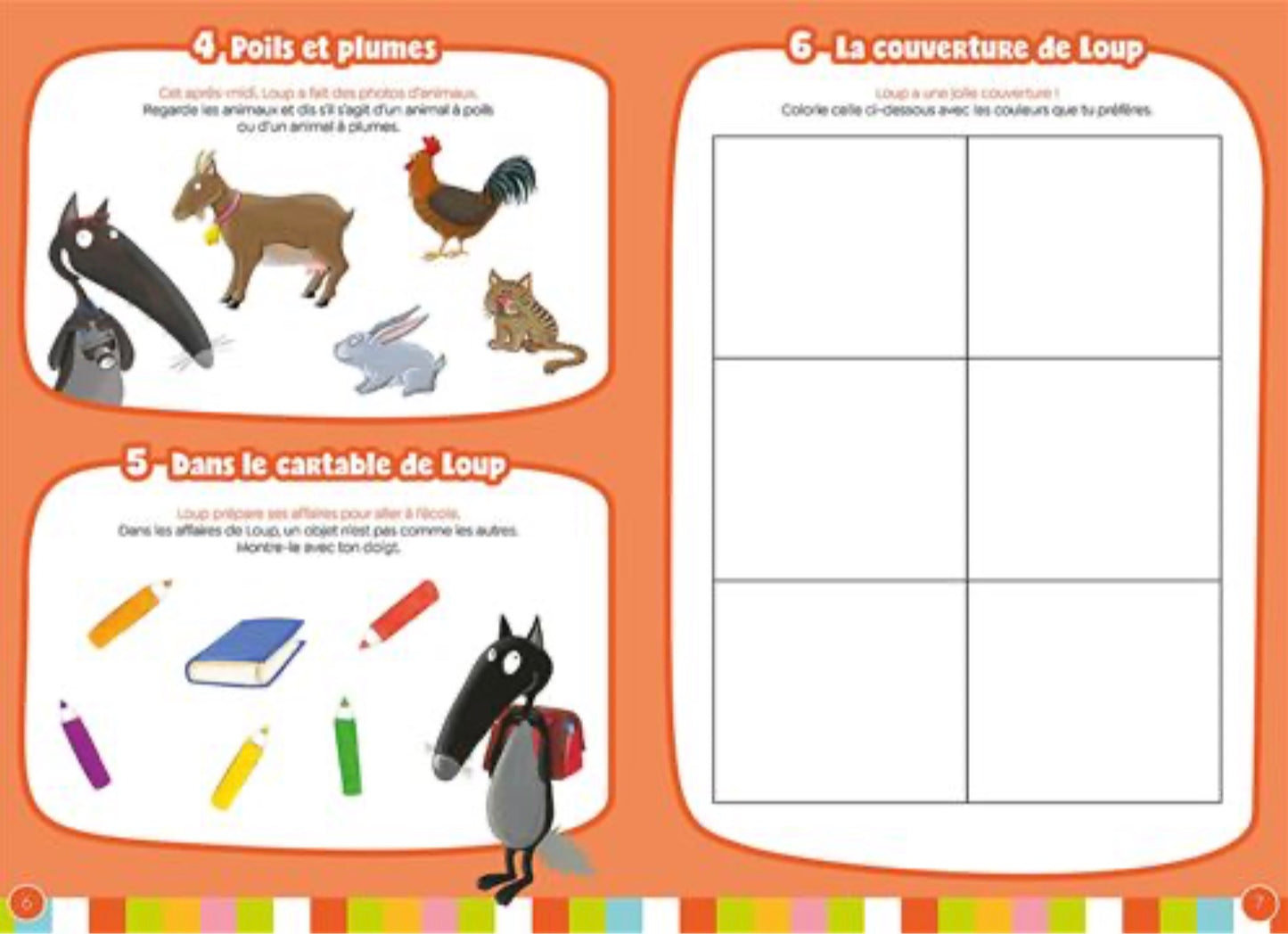125 JEUX AVEC LOUP - AVANT L'ÉCOLE VERS LA PS *